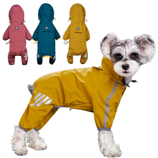 Droog en Veilig: De Perfecte Waterdichte Regenjas voor Honden!