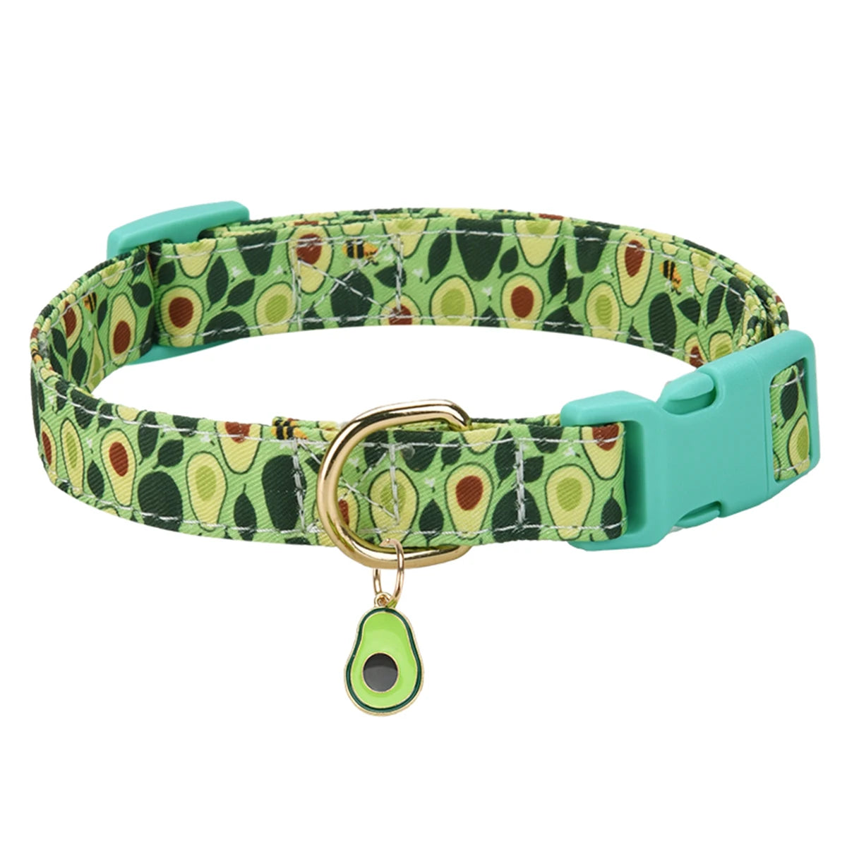 Vrolijke Fruitmotief Halsband voor Honden – Duurzaam, Comfortabel en Stijlvol!