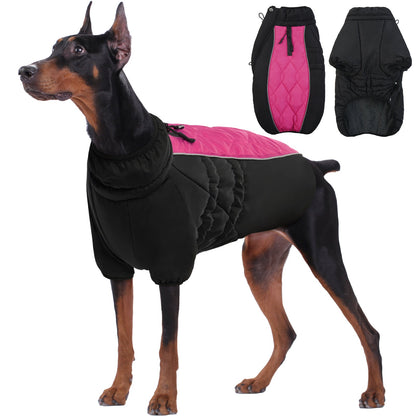 Houd Je Hond Warm en Stijlvol met Onze Luxe Winterjas!