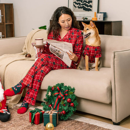 Feestdagen Pyjama’s voor jou en je huisdier – Perfect voor de Feest- en Kerstdagen