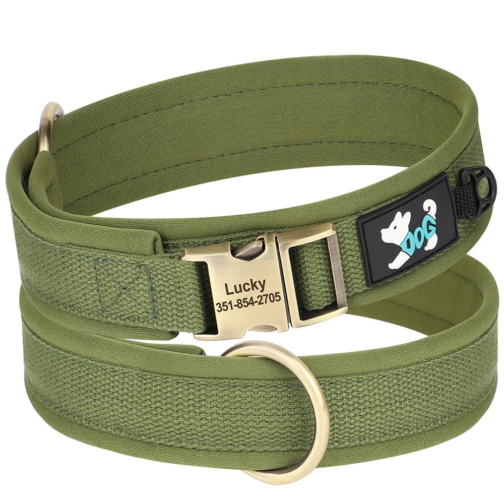 Gepersonaliseerde Nylon Halsband