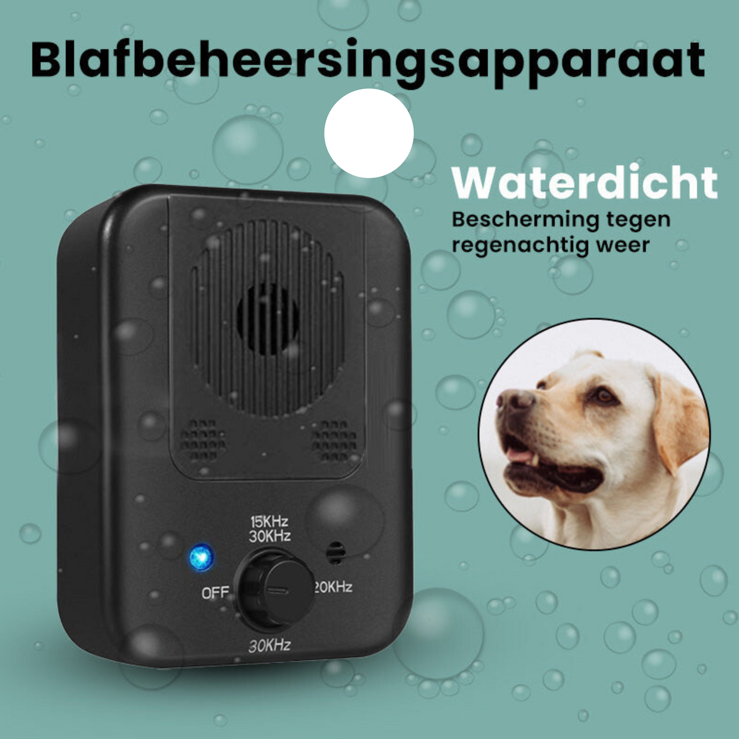 Blafmaatje Blafbeheersing Apparaat - Stop het Overmatige Blaffen van je Hond op een Veilige en Eenvoudige Manier!