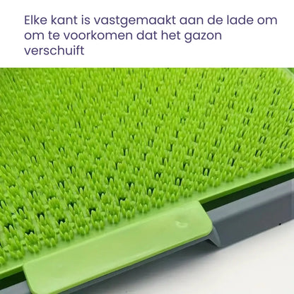 Kunstgras Zindelijkheidstraining Plasmat Anti-Slip voor je Huisdier