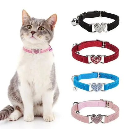 Kattenhalsband met Hartvorm