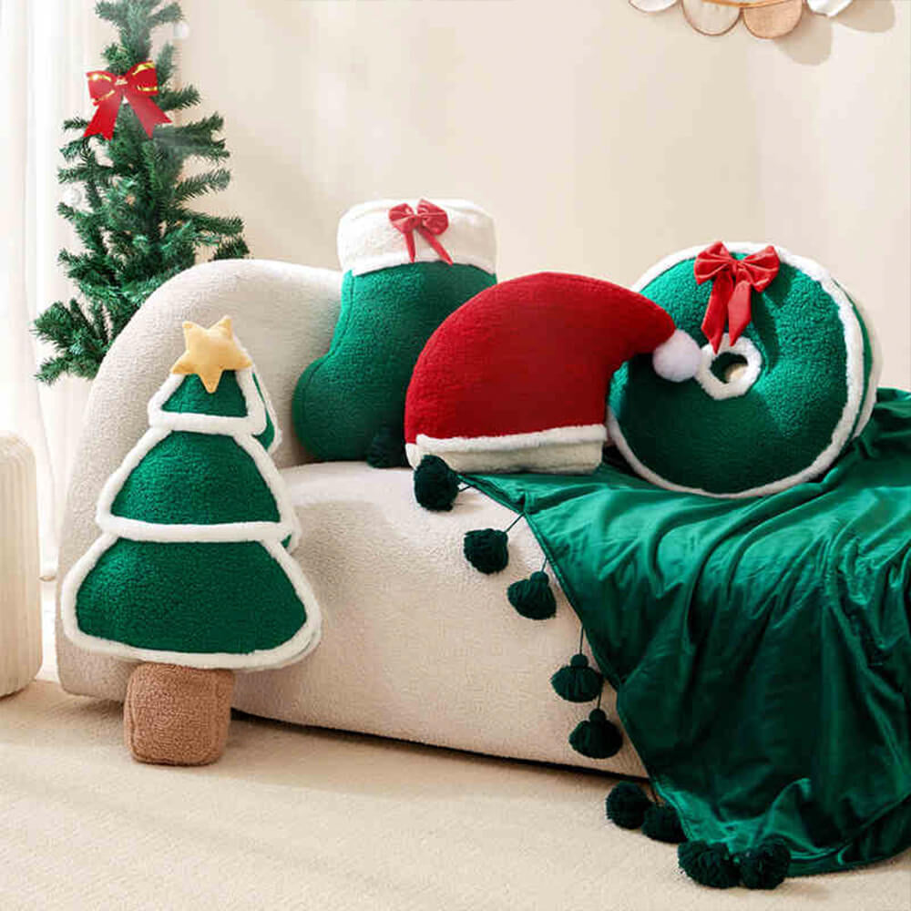 Maak je Kerst af met Dit Feestelijke Grote Kussen – Perfect voor Elke Kamer!