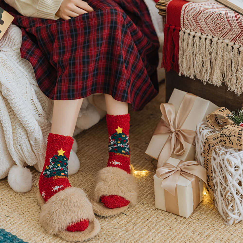 Kerst Sjaal en Sokken Set voor Huisdieren – Gezellige Kerstoutfit voor Jou en Je Huisdier