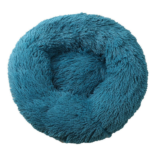 Azuurblauw Donut Bed