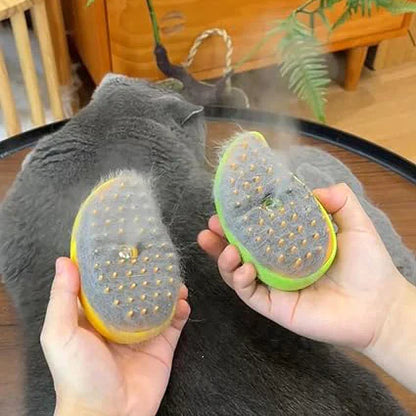 Luxe Stoomverzorging voor Katten: Maak Verzorging een Genot met deze Borstel voor Huisdieren!