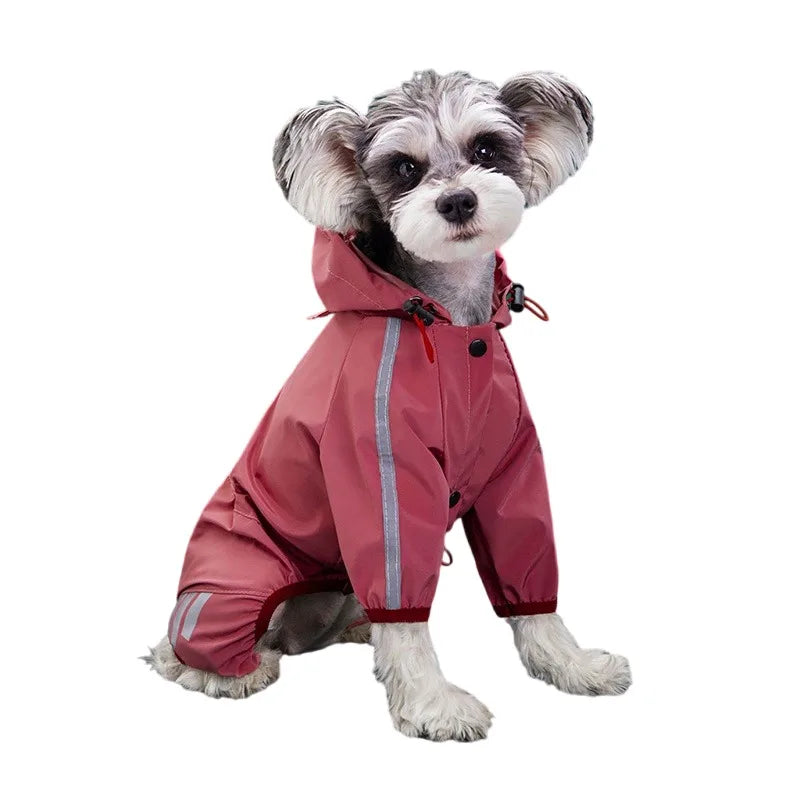 Droog en Veilig: De Perfecte Waterdichte Regenjas voor Honden!