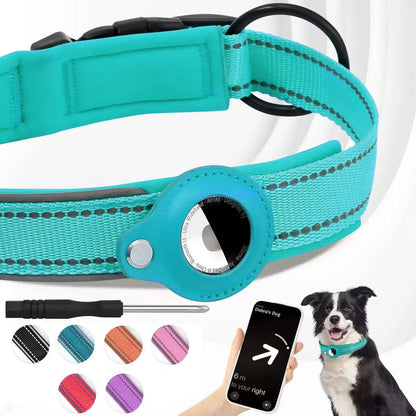 AirTag Halsband Voor Honden Veiligheid