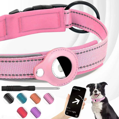 AirTag Halsband Voor Honden Veiligheid