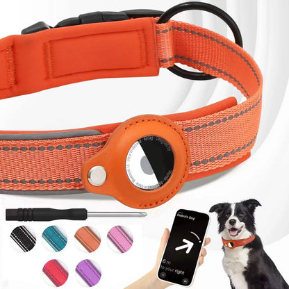 AirTag Halsband Voor Honden Veiligheid