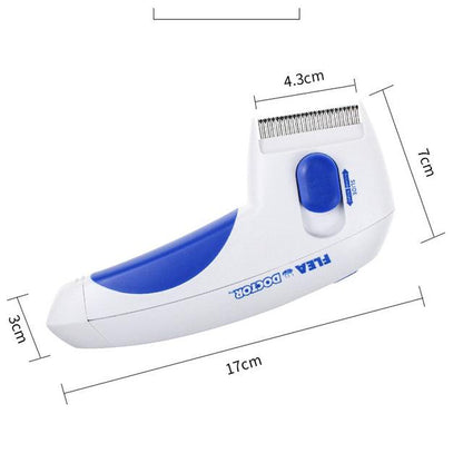 Elektrische Huisdieren Kam tegen Vlooien en Teken